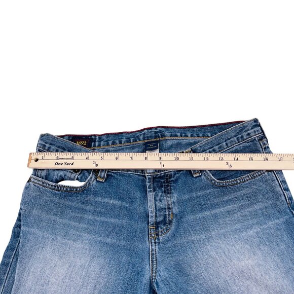 Abercrombie & Fitch Y2K Women's 1892 Jeans Size 6R Light Wash Straight Leg USA - Picture 4 of 7